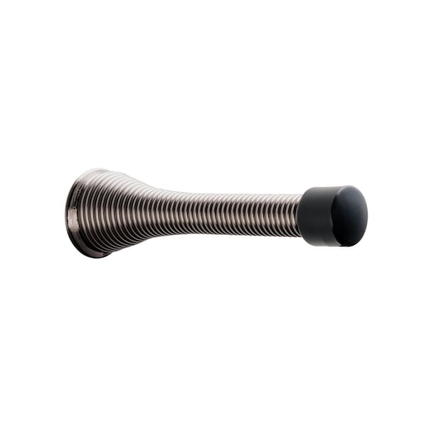 Pamex 3-1/8in Heavy Duty Spring Door Stop Antique Nickel Finish - DD0231AN