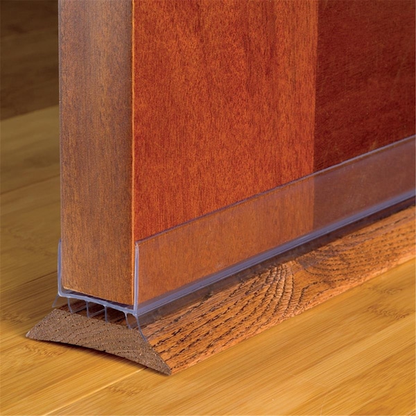 Homecare Products 36 x 1.75 in. Thick Cinch Clear Rubber Door Bottom for Slide-On - HO2739696