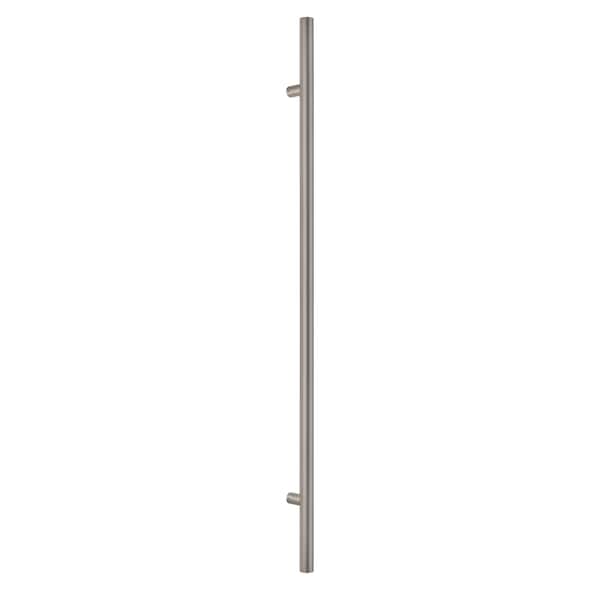 Sure-Loc Hardware Sure-Loc Hardware 48 Round Long Door Pull, Single-Sided, Satin Stainless - PL-1RD48 32D