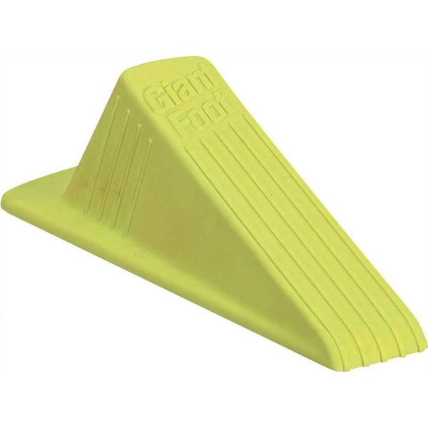 Impact Products 6-1/4 in. Yellow and Green Super Door Stop - 7265-90