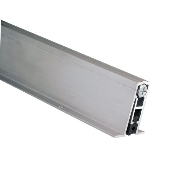 Pemko 411ARL35 35" Full Mortise Automatic Door Bottom with Sponge Neoprene Mill Aluminum - 411ARL35