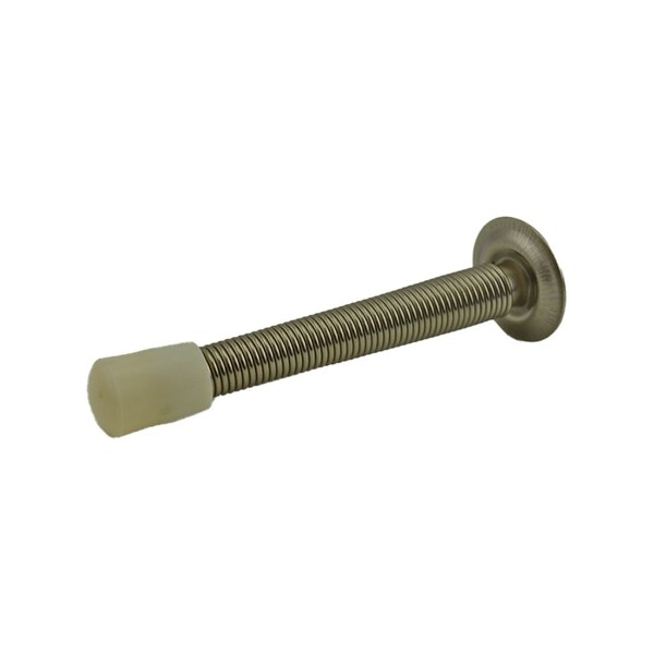 Ives Commercial Steel 3in Flexible Door Stop Bright Nickel Finish - 060F14