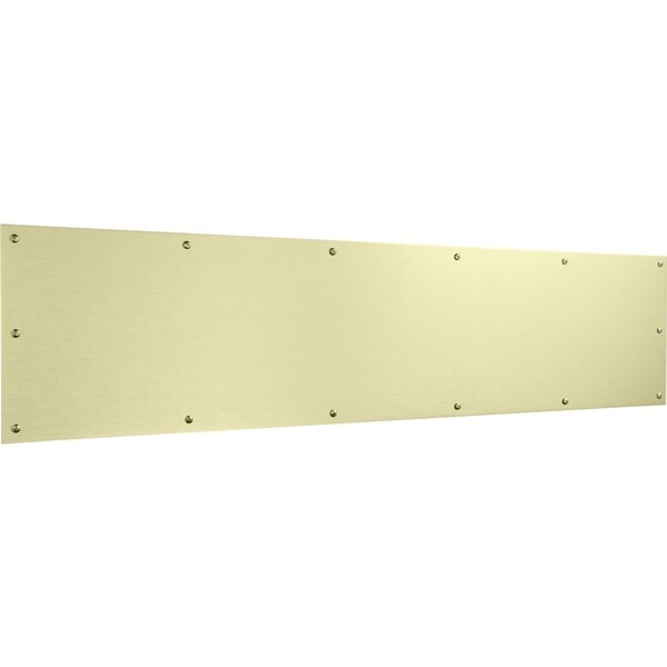 Baldwin Estate Lifetime Satin Brass Kick Plates - 2000.044.0834