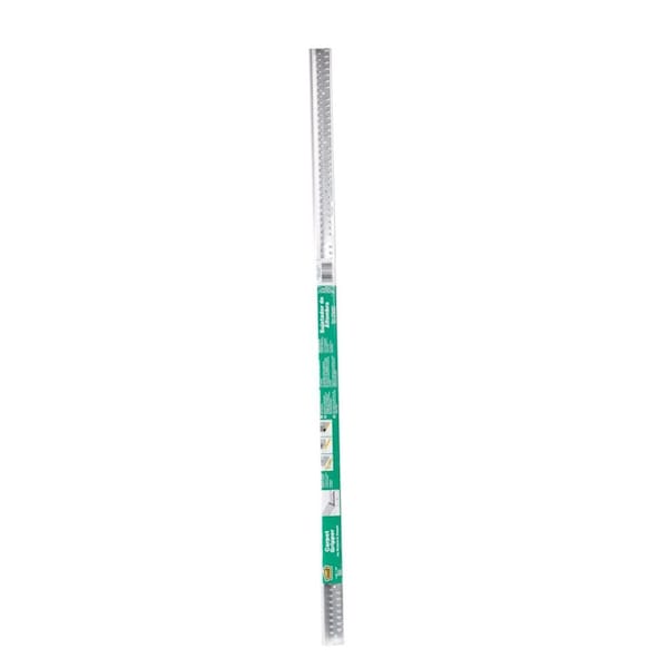M-D Building Products M-D Building Products 0.5 in. H X 1.375 in. W X 36 in. L Prefinished Silver Aluminum Carpet Gripper - 78055