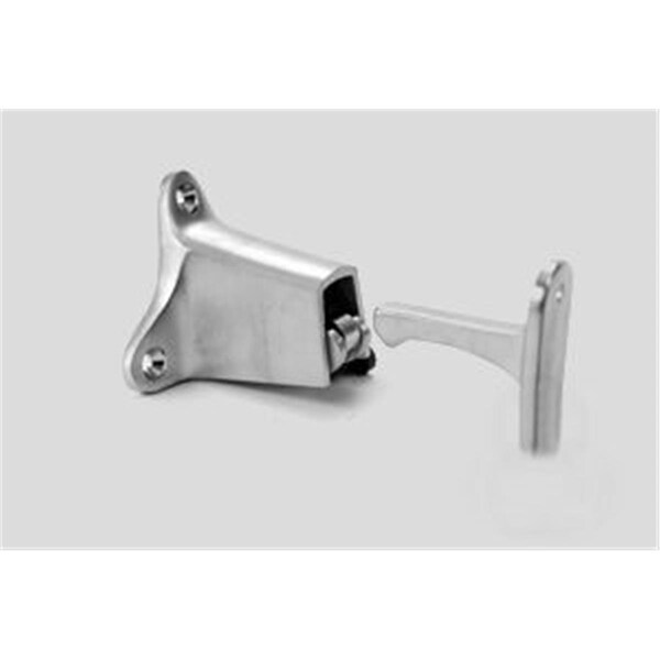 Heat Wave 1514-626 Brushed Chrome Heavy Duty Door Holder & Stop - HE2565886