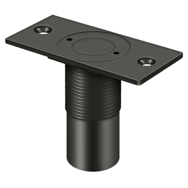 Deltana Dust Proof Strike, Adjustable, 2-7/8" X 1-3/8" Oil Rubbed Bronze - SPDP278U10B