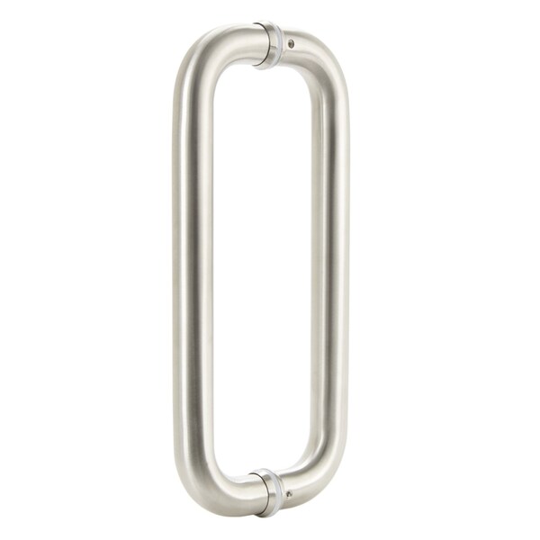 Brinks Commercial Brinks 12 in. L Satin Silver Stainless Steel Door Pull - BC40094