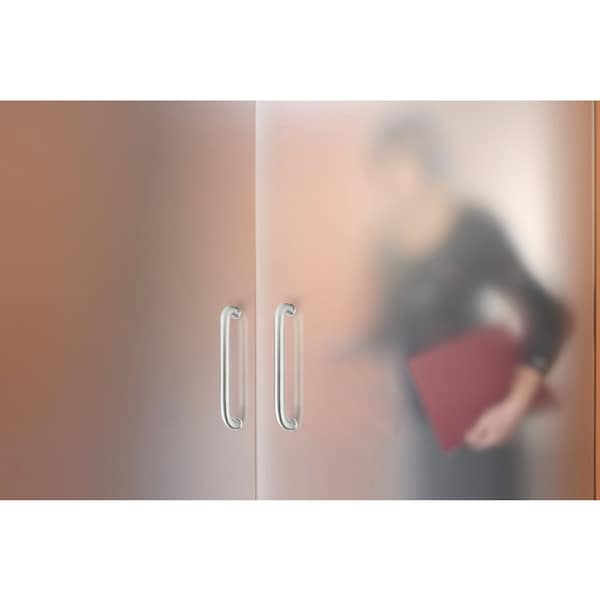 Brinks Commercial Brinks 12 in. L Satin Silver Stainless Steel Door Pull - BC40094