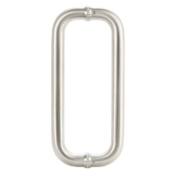 Brinks Commercial Brinks 12 in. L Satin Silver Stainless Steel Door Pull - BC40094