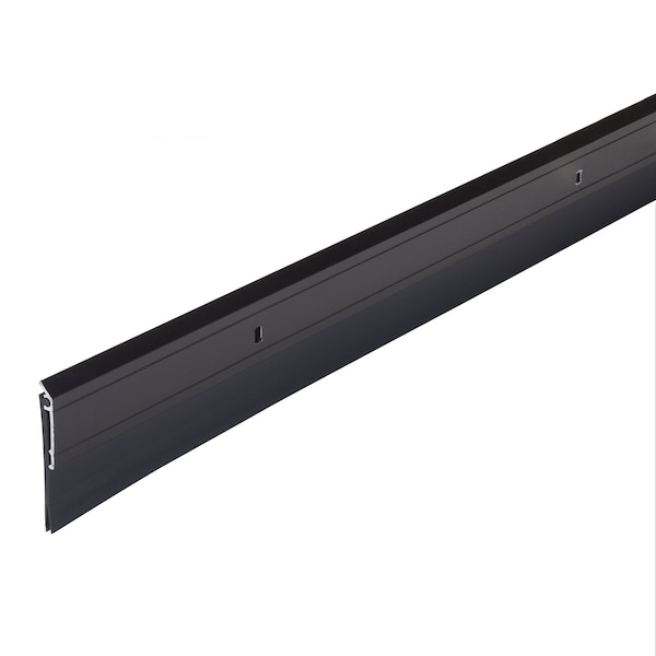 M-D Building Products 36 in. Bronze Aluminum and Vinyl DENY Heavy-duty Screw-on Door Sweep - 40716