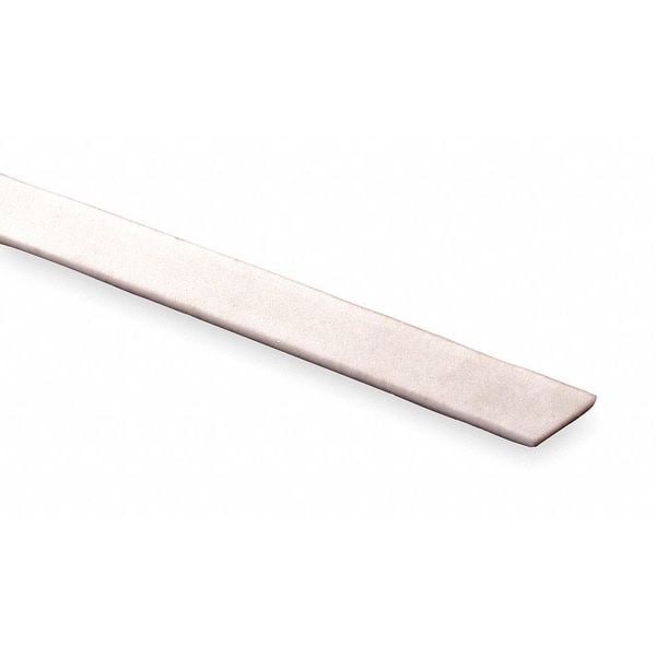 Pemko Fire and Smoke Seal, 8 ft., White, Silicone - S772W8
