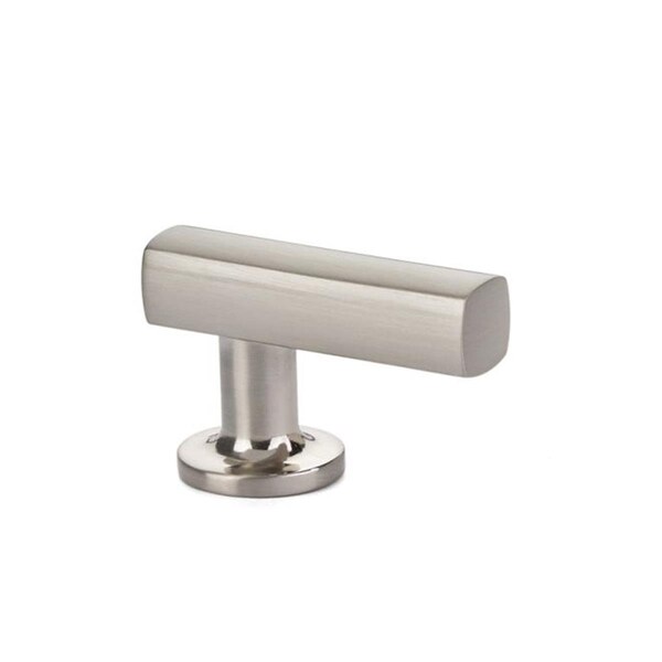 Patioplus 1.125 x 1.875 in. Freestone Finger Pull, Satin Nickel - PA1636396