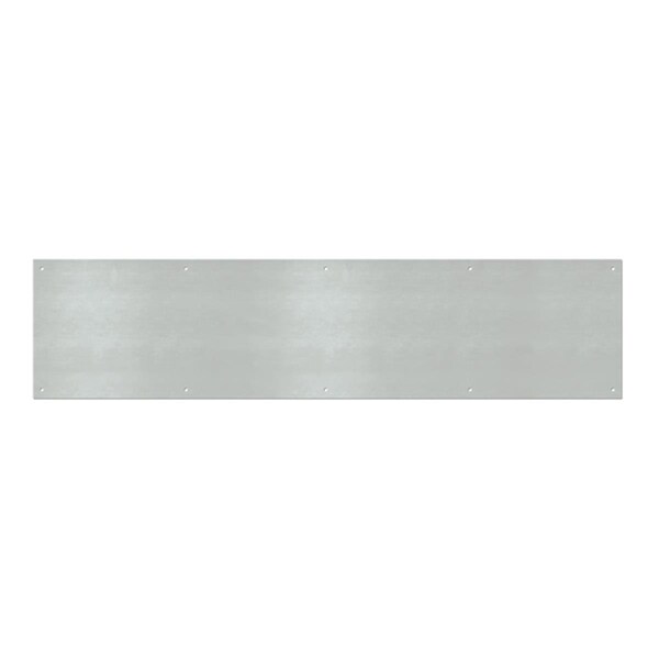 Patioplus 8 x 34 in. Kick Plate- Satin Stainless Steel - PA3857677