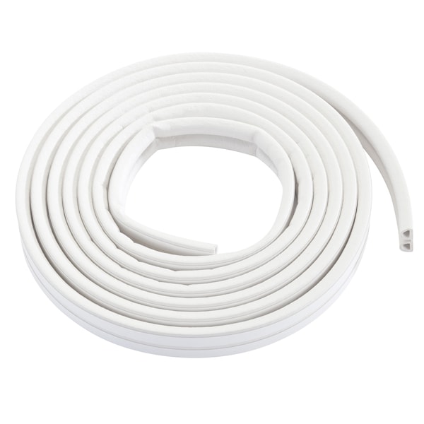 M-D Building Products 1/4 in. x 5/16 in. x 17 ft. White Premium Thermoplastic Rubber PLATINUM Window Seal for Medium Gaps - 05684