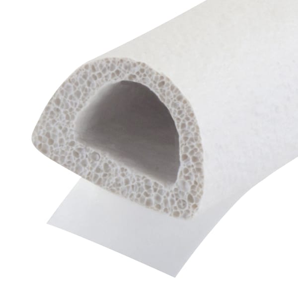 M-D Building Products 1/4 in. x 5/16 in. x 17 ft. White Premium Thermoplastic Rubber PLATINUM Window Seal for Medium Gaps - 05684