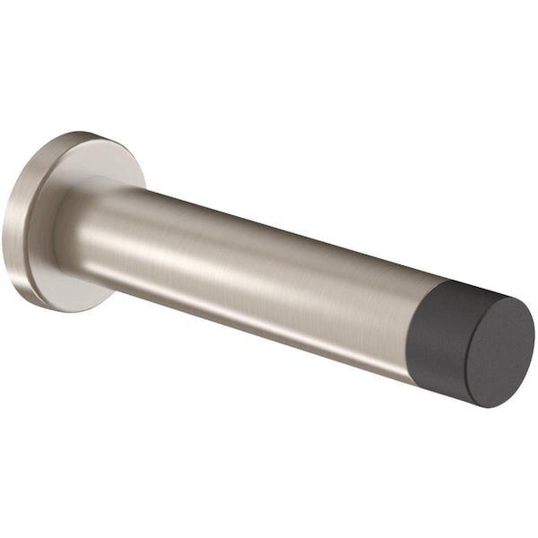 Trama 3 in. Cooper Door Stop, Satin Nickel, 10PK - TR3240444
