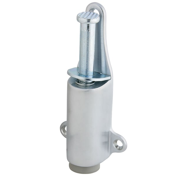 Ives 1-1/2" x 6-1/4" Plunger Door Holder, US26D - FS1154 US26D