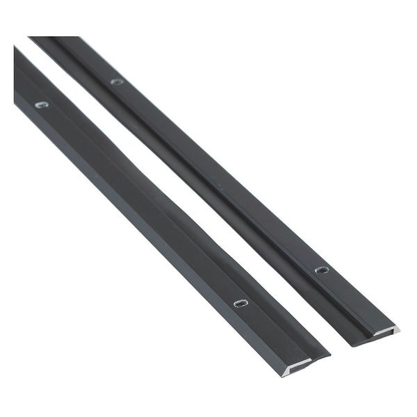National Guard Astragal, Aluminum, 1-1/4in.H, PK2 - 115NDKB-84X2