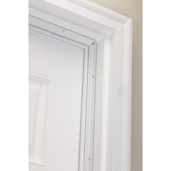 Tower Sealants M-D Building Products White Aluminum/Vinyl Top & Sides Door Seal For Door Jambs 84 in. L X 0.63 in. - 91850