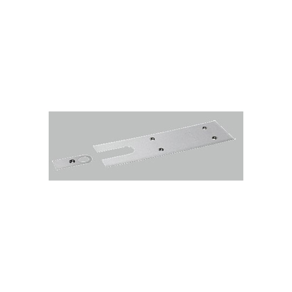 Jackson Polished Stainless Finish Cover Plates for 900 Series Floor Mounted Closer - J7020CPPS