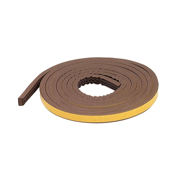 M-D Building Products M-D Building Products Brown EPDM Rubber Foam Weatherstrip For Doors and Windows 120 in. L X 0.31 in. - 63644