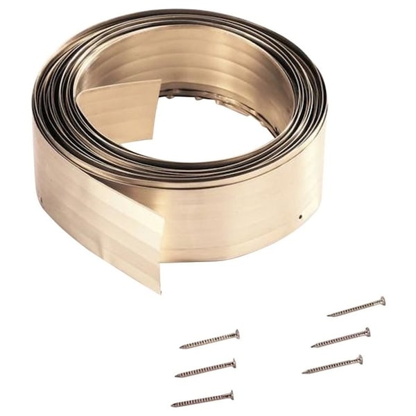 M-D Building Products Weather Stripping Seal, 003125 in W, 118 in Thick, 17 ft L, Metal - 52000