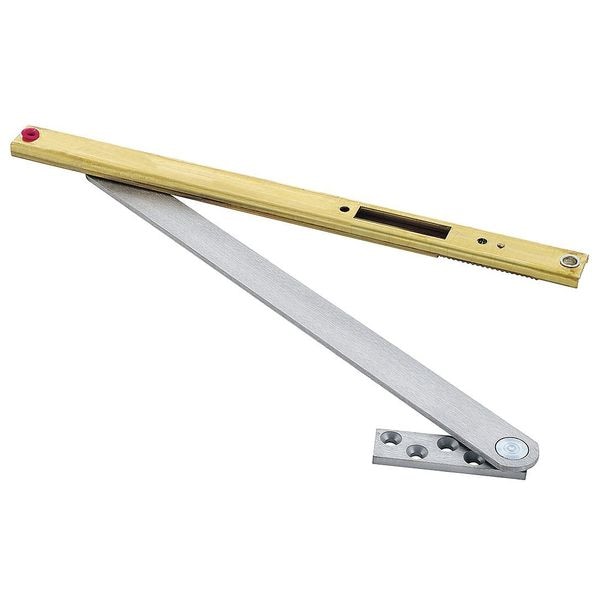 Glynn-Johnson Overhead Door Holder, Rod Arm, 110Deg - 104S-US32D