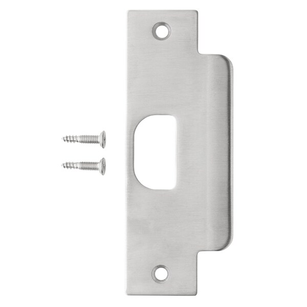 Brinks Commercial Brinks Satin Stainless Steel Latch Strike 1 pk - BC41012