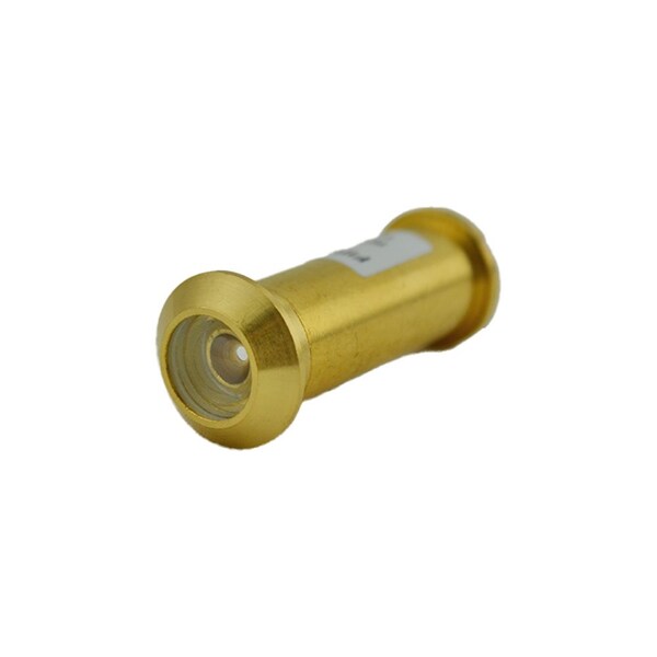 Ives Commercial Solid Brass UL 120 Degree Door Viewer Satin Brass Finish - U700B4
