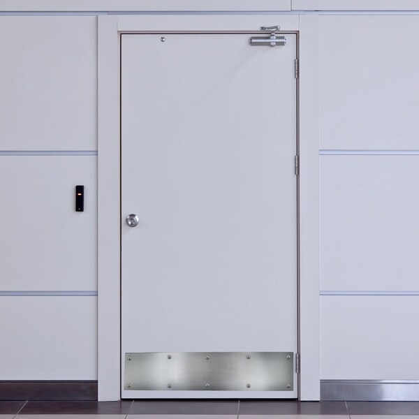 Trans Atlantic Co. 10 in. x 34 in. Stainless Steel Commercial Kick Plate - GH-KP1034-US32D
