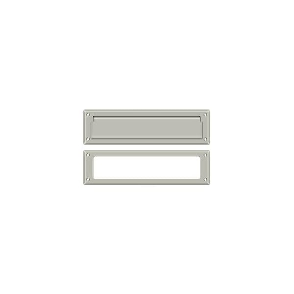 Deltana Mail Slot 13-1/8" With Interior Frame Satin Nickel - MS211U15