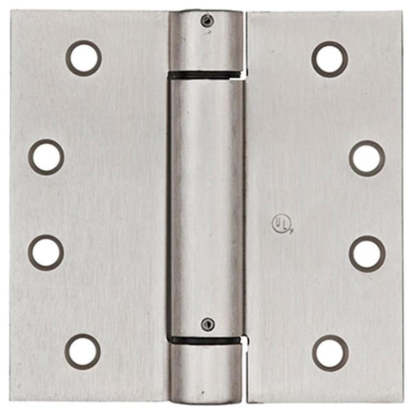 Greengrass N350-801 4 in. Satin Nickel Spring Door Hinge - GR136087