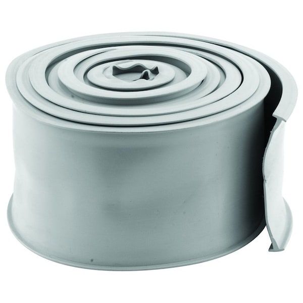 Prime-Line Garage Door Weatherstrip, 3 in W, 5/64 in Thick, 16 ft L, Vinyl, Gray - CCGD12128
