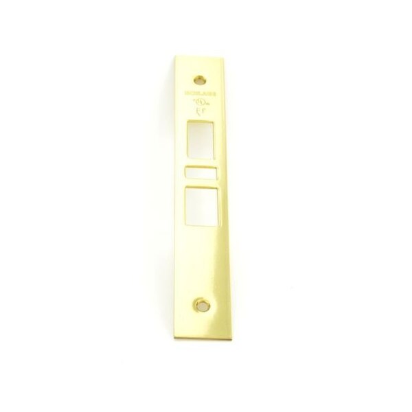 Schlage Commercial Armor Front and Screws for L9453; L9485; or L9486 Bright Brass Finish - 09666605