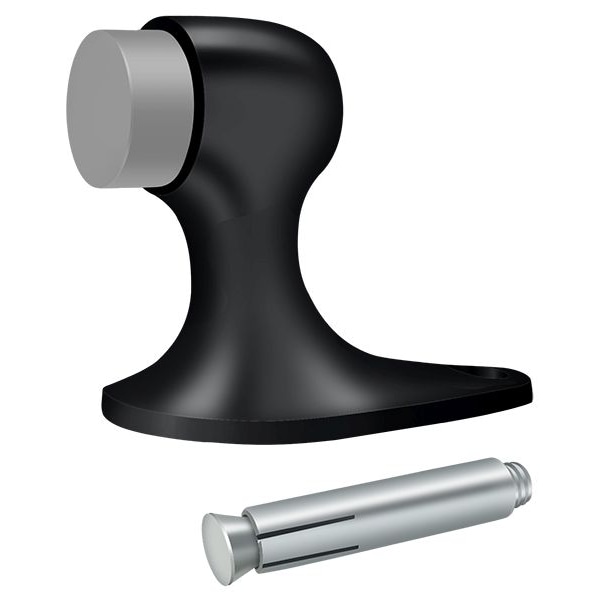 Deltana Floor Door Bumper 2-1/8" Black - FDB218U19