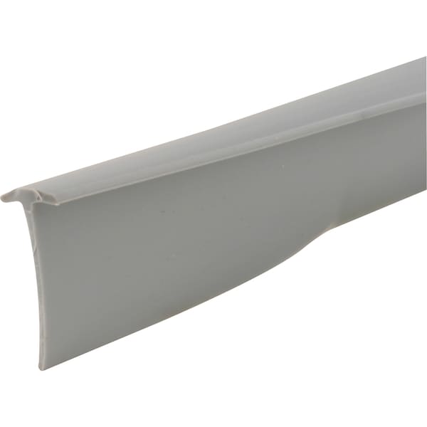 Prime-Line 9/16 in. x 37 in. Gray Vinyl Storm Door Bottom Sweep Single Pack - T 8680