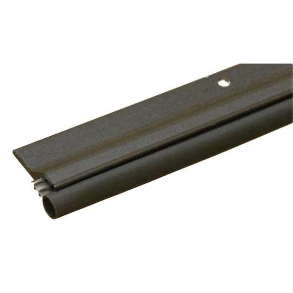 Randall Aluminum and Vinyl Door Weatherstrip Set Top (36") Piece and Two Side (84") Pieces (Brown) - V-88-BR