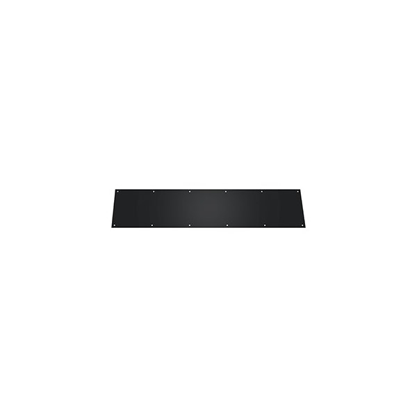 Deltana Kick Plate 8 x 34  S/S in Paint Black - KP834U19