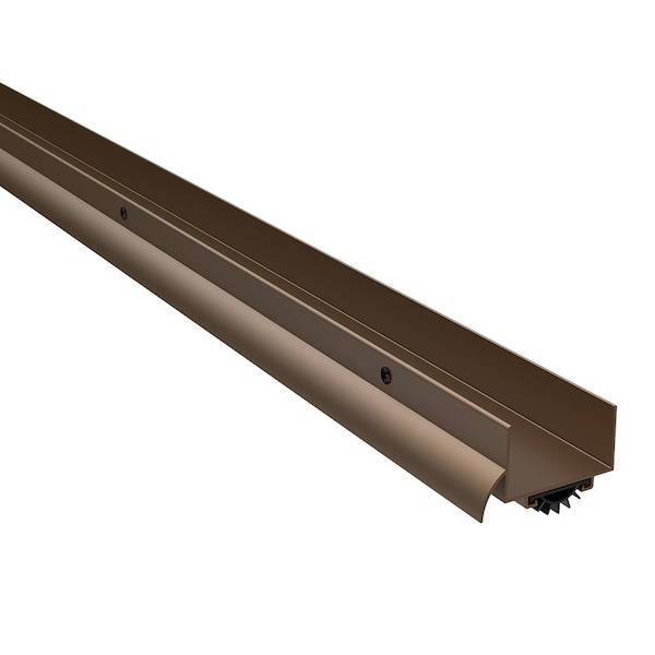 Pemko 216DV42 42" Door Shoe with Vinyl Dark Bronze - 216DV42