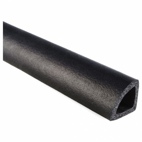 Trim-Lok Seal, EPDM Rubber, Black, 100 ft L - X2123HT-100