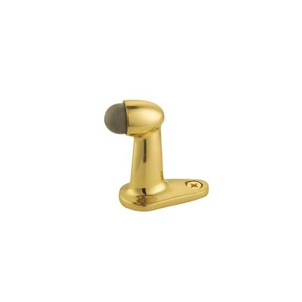 Patioplus Goose Style Neck Door Stop, Satin Brass - PA2667491
