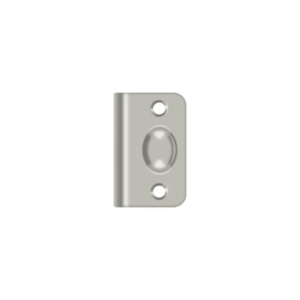 Deltana Strike Plate For Ball Catch And Roller Catch Satin Nickel - SPB349U15