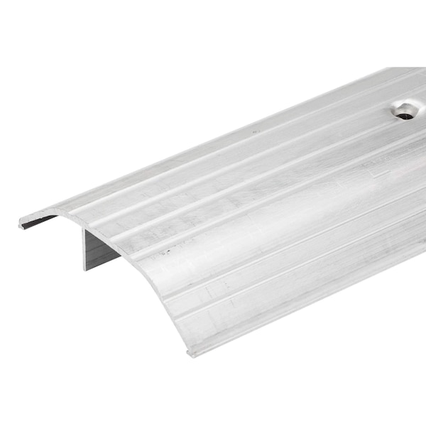 Randall 3' Long Corrugated Aluminum Threshold 3 1/4" Wide x 3/4" High - 3 FT A-6