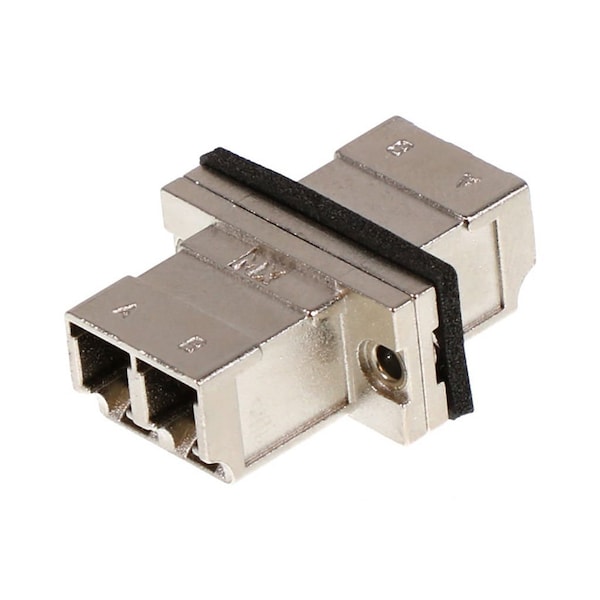 Molex Emi Lc Adapter, Duplex, Metal Body, Phosphor Bronze (Cusn) Alignment Sleeve, Screw Mount Style, No - 1061151106