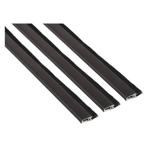 National Guard Nyln Brush Concealed Fastnr Seal36x84DKB - 672DKB-36X84