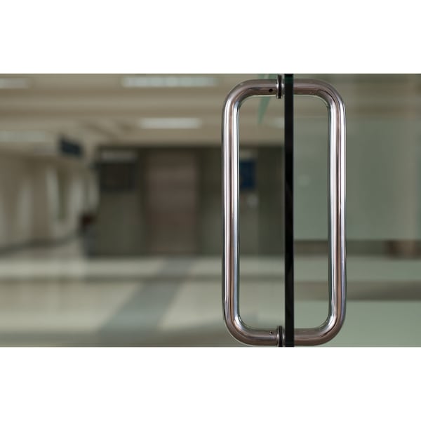 Richelieu 6inch 152 mm Center to Center Tubular BacktoBack Pull for Glass Shower Door, OilRubbed Bronze - SDTRDB07506ORB