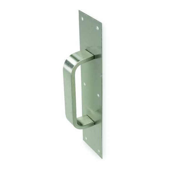 Rockwood Pull Plate, Round, Antimicrobial, 3 1/2 x15 - 122 X 70C.28