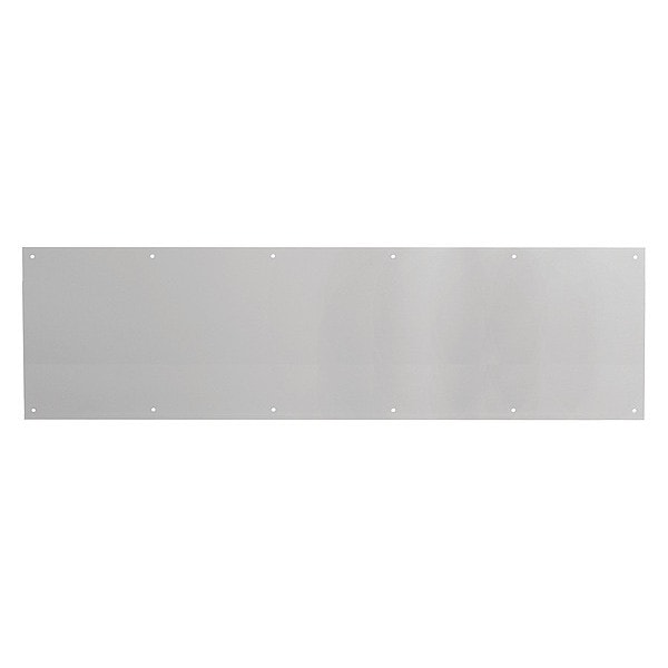 Primeline Tools Kick Plate, 8 in. x 34 in., Satin Nickel, Aluminum (Single Pack) - MP4838