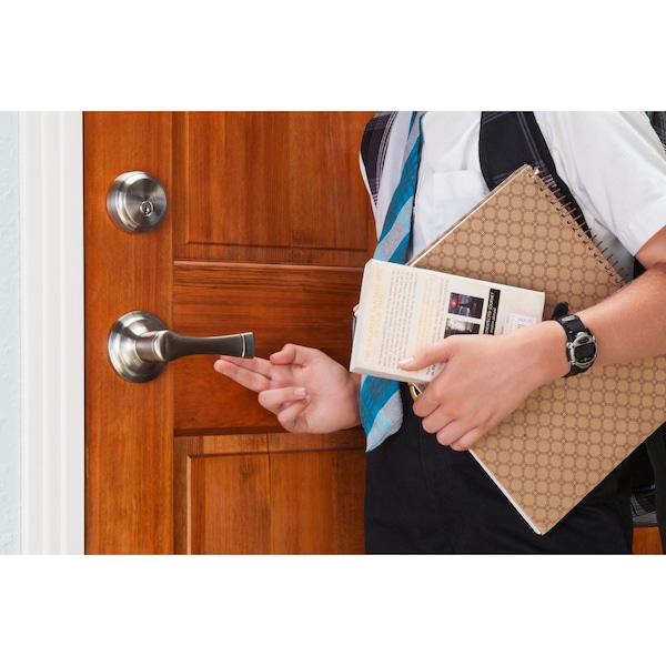 Brinks Commercial Brinks Push Pull Rotate Harper Satin Chrome Privacy Lock KW1 1.75 in. - 23031-119