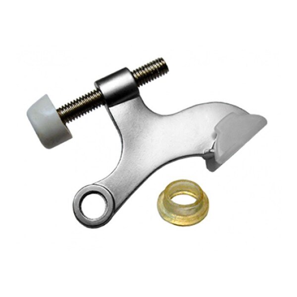 Cal-Royal Deluxe Hinge Pin Door Stop Nylon Bushing, Residential Use, for Hinge Sizes 3-1/2 x 3-1/2 and 4 x - NHP78-26D